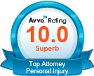 AVVO Top Rated Personal Injury Attorney